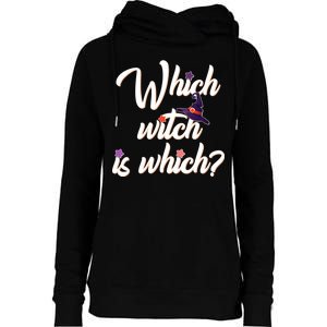 Which Witch Is Which? Womens Funnel Neck Pullover Hood