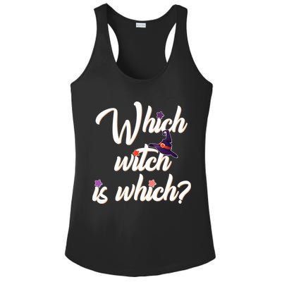 Which Witch Is Which? Ladies PosiCharge Competitor Racerback Tank