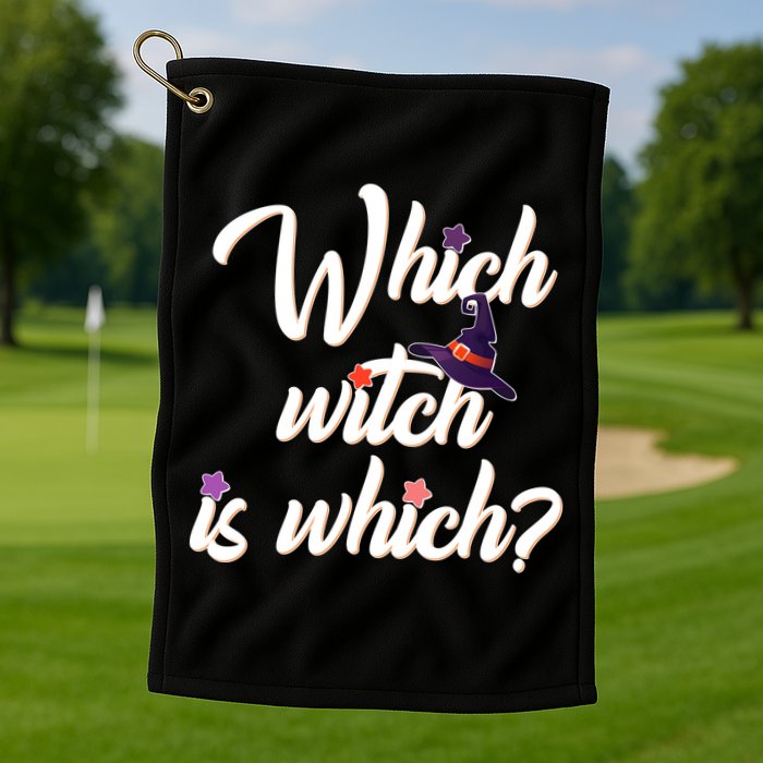 Which Witch Is Which? Golf Towel