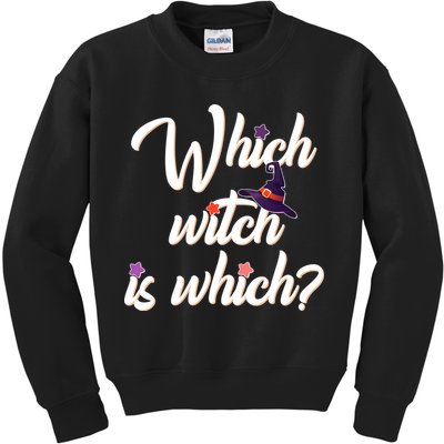 Which Witch Is Which? Kids Sweatshirt