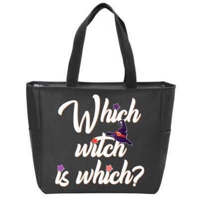 Which Witch Is Which? Zip Tote Bag