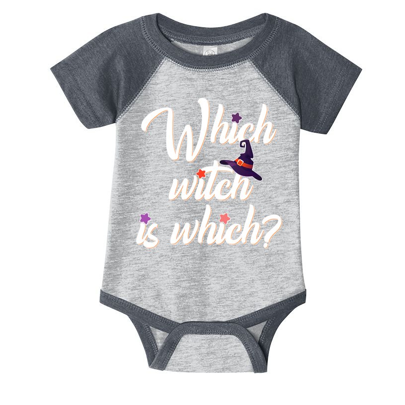 Which Witch Is Which? Infant Baby Jersey Bodysuit