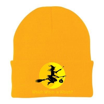 Which Witch is Which? Funny Halloween Knit Cap Winter Beanie