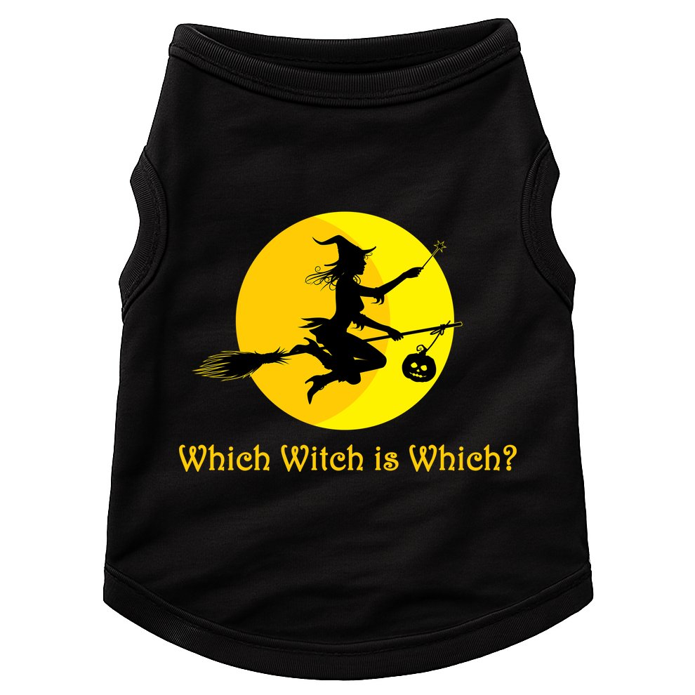 Which Witch is Which? Funny Halloween Doggie Tank