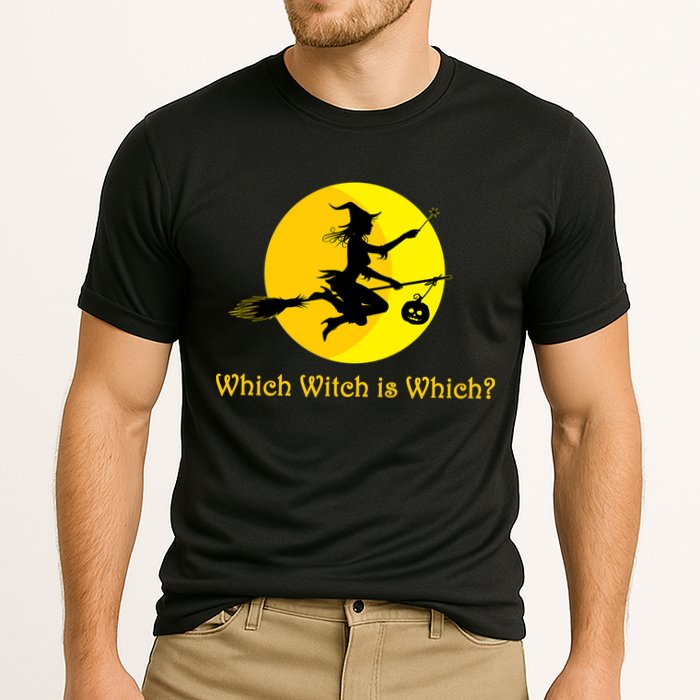 Which Witch is Which? Funny Halloween Cooling Performance Crew T-Shirt