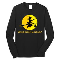 Which Witch is Which? Funny Halloween Long Sleeve Shirt