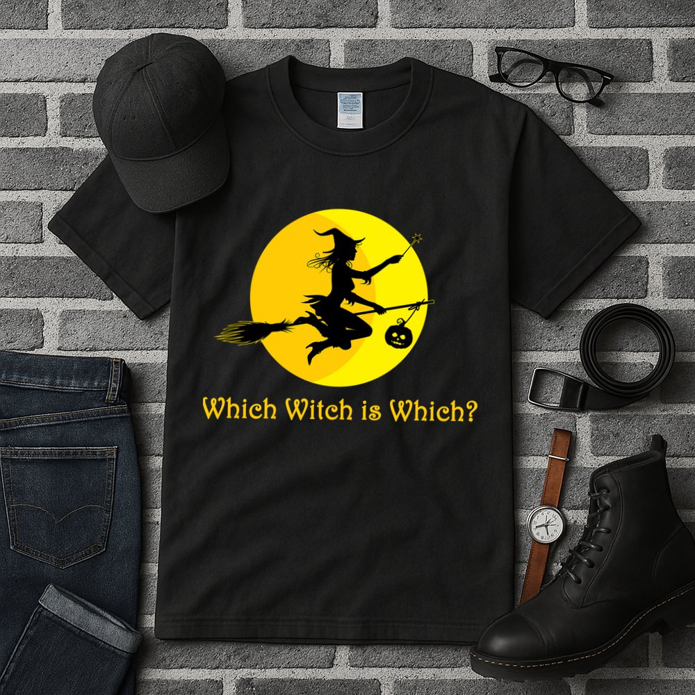 Which Witch is Which? Funny Halloween Tall T-Shirt