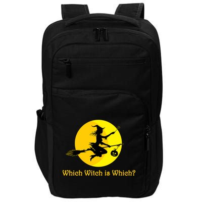 Which Witch is Which? Funny Halloween Impact Tech Backpack