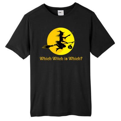 Which Witch is Which? Funny Halloween Tall Fusion ChromaSoft Performance T-Shirt