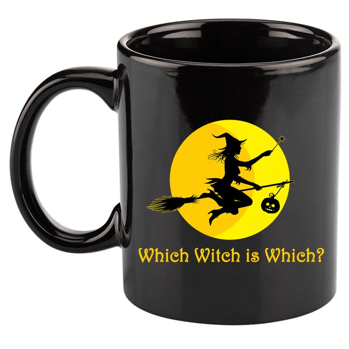 Which Witch is Which? Funny Halloween 11oz C Handle Ceramic Mug