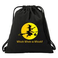 Which Witch is Which? Funny Halloween Drawstring Bag
