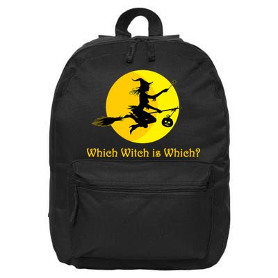 Which Witch is Which? Funny Halloween 16 in Basic Backpack