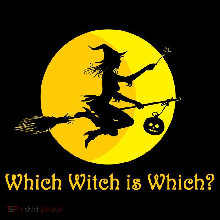 Which Witch is Which? Funny Halloween Bag