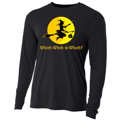 Which Witch is Which? Funny Halloween Cooling Performance Long Sleeve Crew