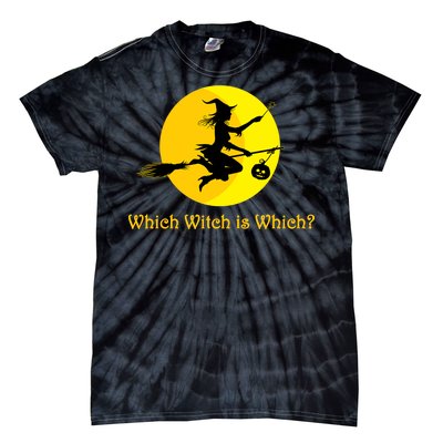 Which Witch is Which? Funny Halloween Tie-Dye T-Shirt