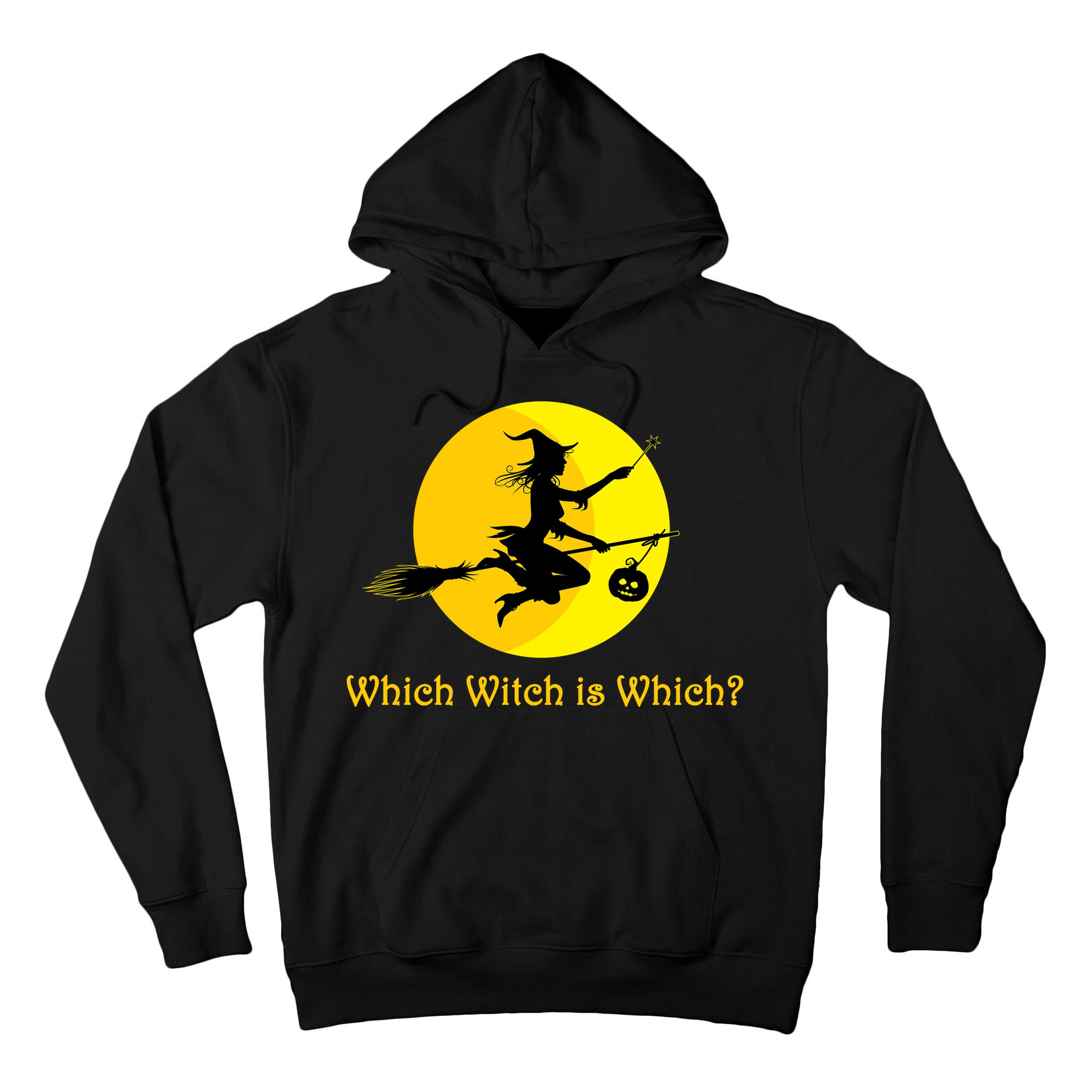 Which Witch is Which? Funny Halloween Tall Hoodie