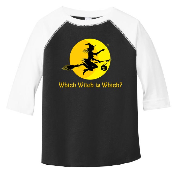 Which Witch is Which? Funny Halloween Toddler Fine Jersey T-Shirt
