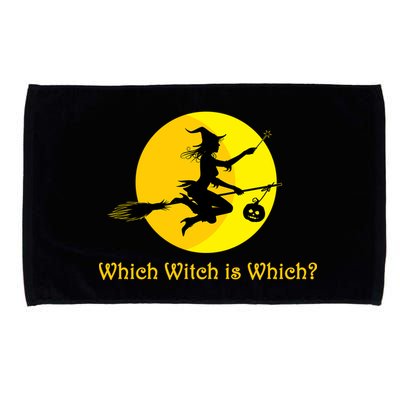 Which Witch is Which? Funny Halloween Microfiber Hand Towel