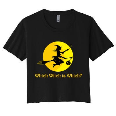 Which Witch is Which? Funny Halloween Crop Top