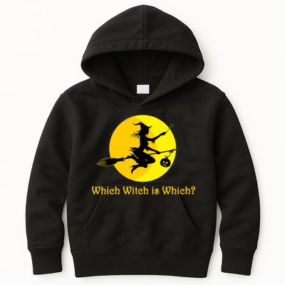 Which Witch is Which? Funny Halloween Kids Hoodie