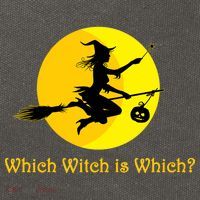 Which Witch is Which? Funny Halloween Cotton Canvas Backpack