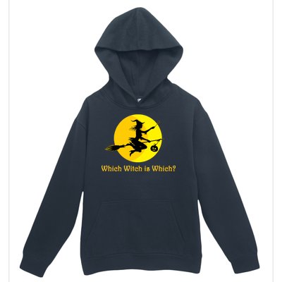 Which Witch is Which? Funny Halloween Urban Pullover Hoodie