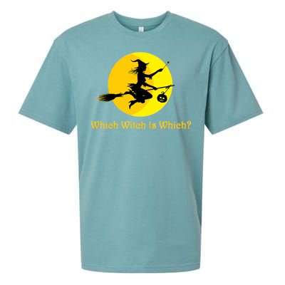 Which Witch is Which? Funny Halloween Sueded Cloud Jersey T-Shirt