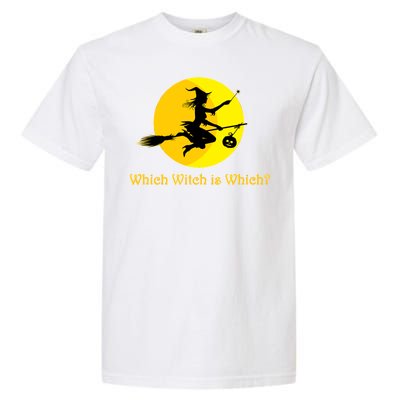 Which Witch is Which? Funny Halloween Garment-Dyed Heavyweight T-Shirt