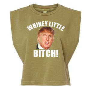 Whiney Little Bitch! Trump Hillary For President Garment-Dyed Women's Muscle Tee