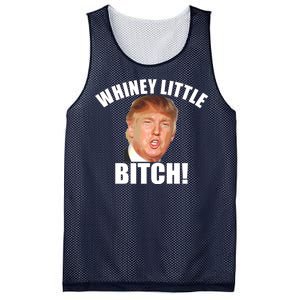 Whiney Little Bitch! Trump Hillary For President Mesh Reversible Basketball Jersey Tank