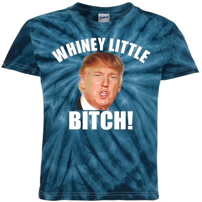 Whiney Little Bitch! Trump Hillary For President Kids Tie-Dye T-Shirt