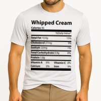 Whipped Cream Nutritional Facts Funny Thanksgiving Cooling Performance Crew T-Shirt