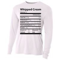 Whipped Cream Nutritional Facts Funny Thanksgiving Cooling Performance Long Sleeve Crew