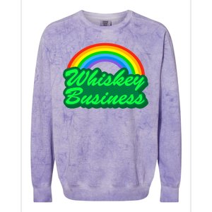 Whiskey Business Colorblast Crewneck Sweatshirt