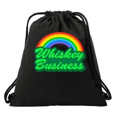 Whiskey Business Drawstring Bag