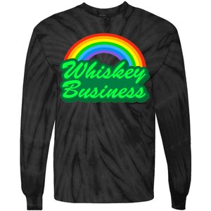 Whiskey Business Tie-Dye Long Sleeve Shirt