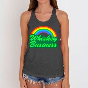 Whiskey Business Women's Knotted Racerback Tank