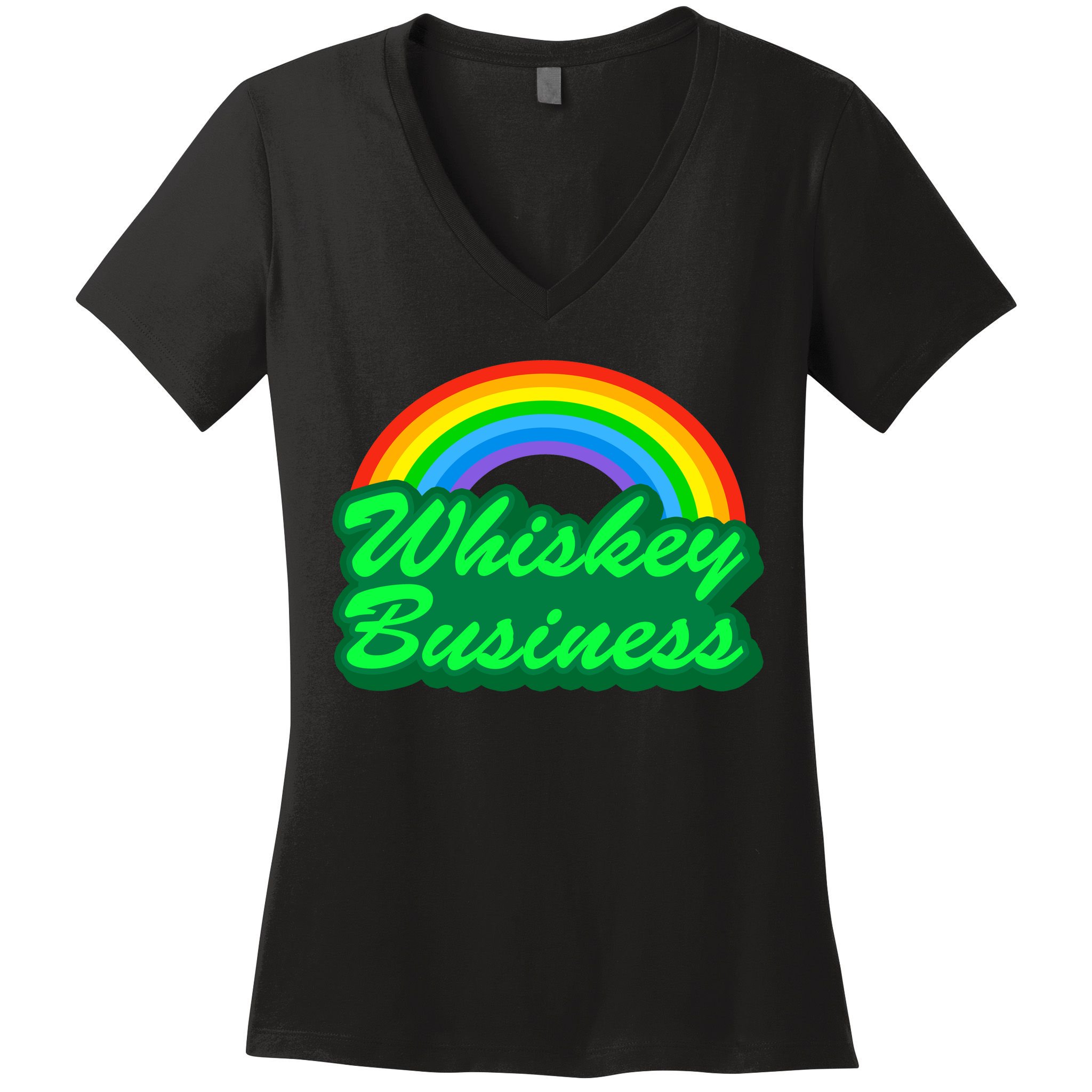 Whiskey Business Women's V-Neck T-Shirt