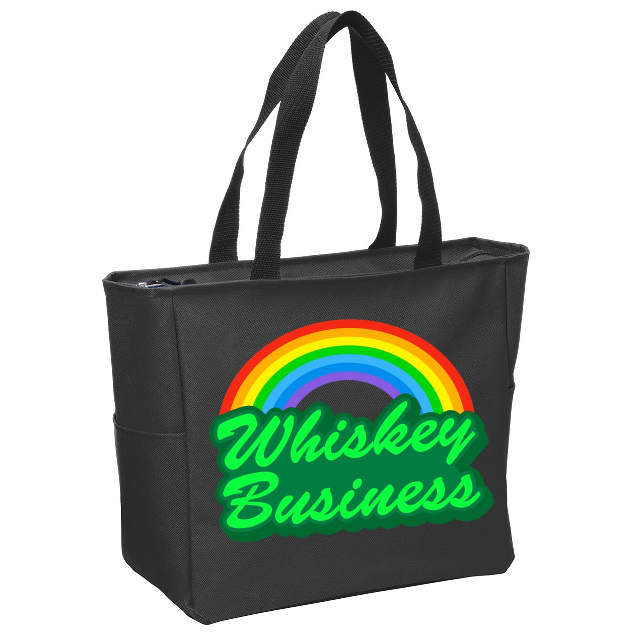 Whiskey Business Zip Tote Bag