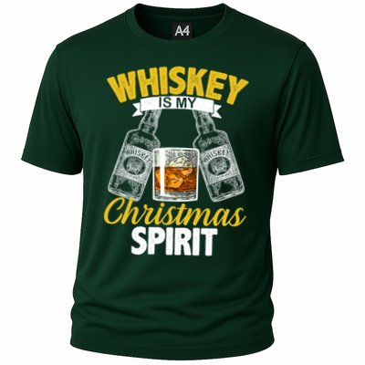 Whiskey Is My Christmas Spirit Performance Shirt