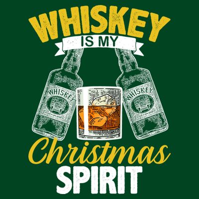 Whiskey Is My Christmas Spirit T-Shirt