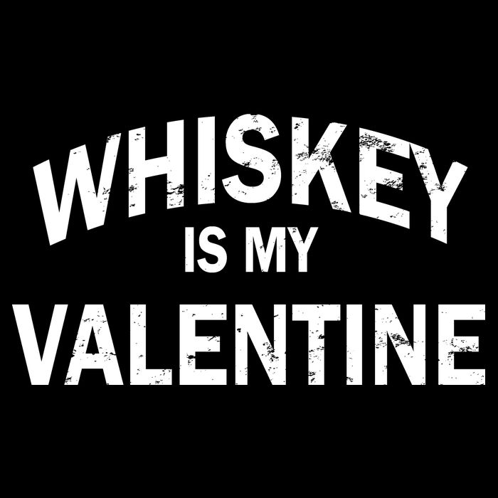 Whiskey Is My Valentine Cooling Performance Long Sleeve Crew