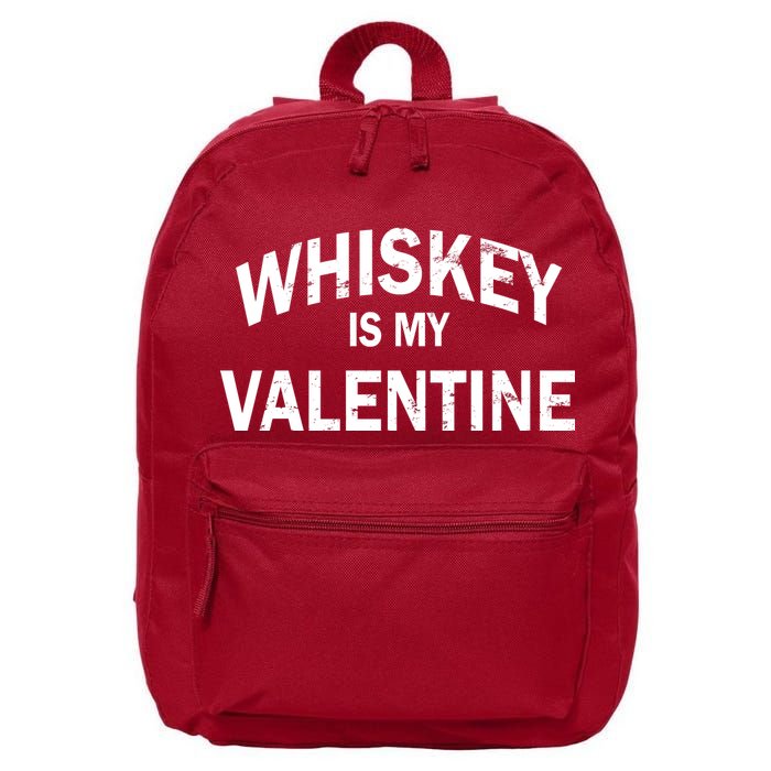 Whiskey Is My Valentine 16 in Basic Backpack