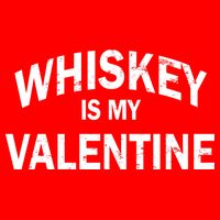 Whiskey Is My Valentine 16 in Basic Backpack