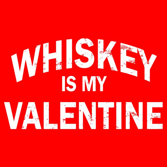 Whiskey Is My Valentine 16 in Basic Backpack