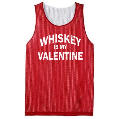 Whiskey Is My Valentine Mesh Reversible Basketball Jersey Tank