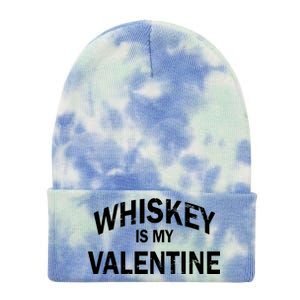 Whiskey Is My Valentine Tie Dye 12in Knit Beanie