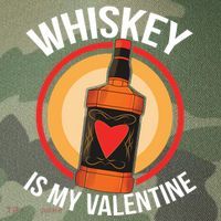 Whiskey is my Valentine Funny Valentine's Day Legacy Tie Dye Trucker Hat