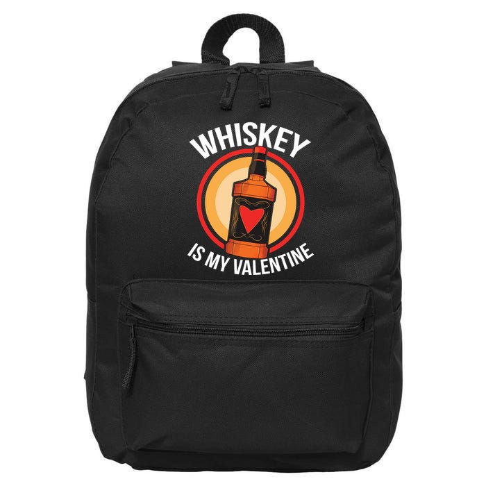 Whiskey is my Valentine Funny Valentine's Day 16 in Basic Backpack