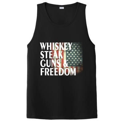 Whiskey Steak Guns And Freedom PosiCharge Competitor Tank